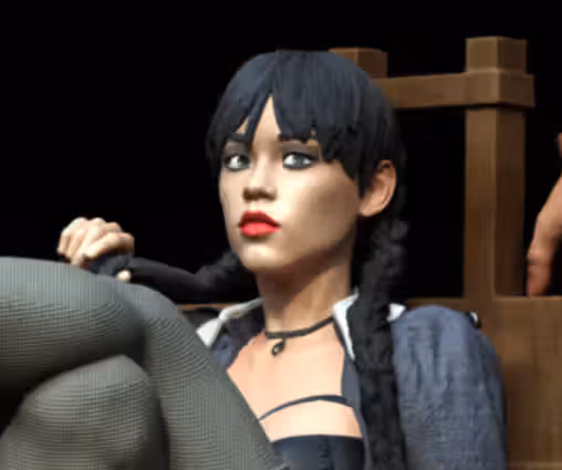 Wednesday Statue | The Addams Family Fan Art by Exclusive3dprints SFW,NSFW Wednesday Statue,3d printed figure,nsfw statue,3d printed,3d printed statue