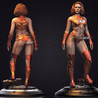 Estatua Iron Widow | Marvel Fan art por VX-Labs SFW 3d printed statue,3d printed,3d printed figure,Iron Widow Statue,Marvel statue