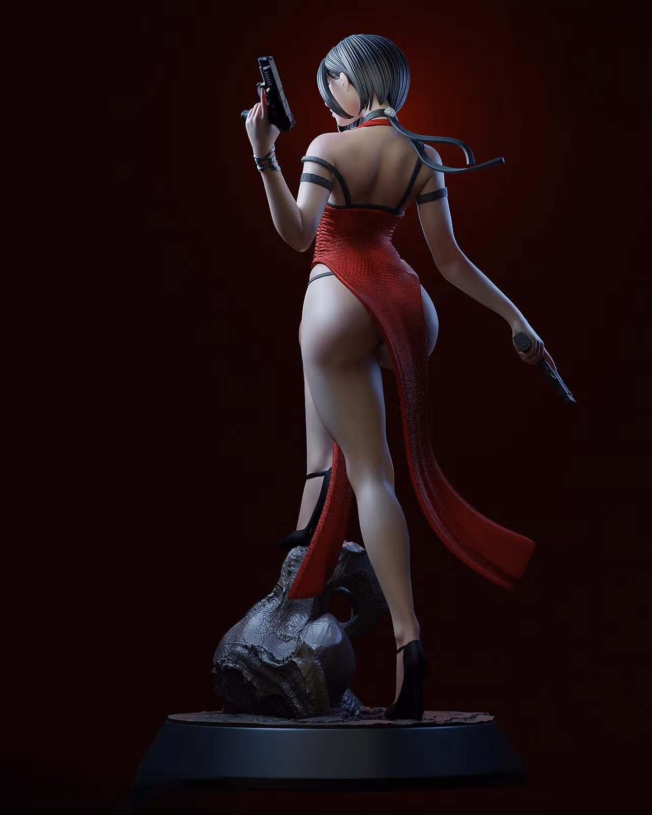 Statue Ada Wong v2 | Resident Evil Fan art par E.S Monster SFW,NSFW 3d printed,3d printed statue,Resident Evil Statue ,nsfw statue,Ada Wong statue 