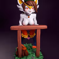 Statua Bunny Gloria Furry | Pokémon Fan Art di mowmaw NSFW,Futa 3d printed,Bunny Gloria statue,futa statue,Pokémon statue,furry statue,nsfw statue,futa figurines,futanari figurines,futanari statue