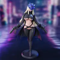 Beesltarmon Statue | Digimon Fan Art by FunserviceSTL SFW,NSFW,Futa 3d printed,3d printed statue,nsfw statue,futa statue,Beesltarmon Statue,Digimon Statue,futa figurines,futanari figurines,futanari statue