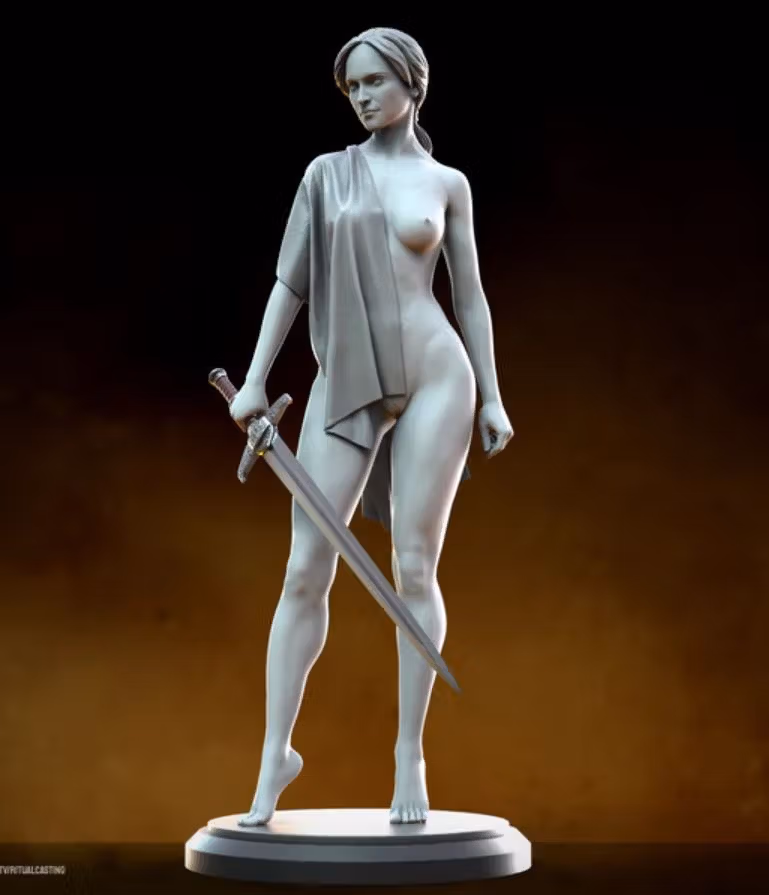 Statue Lady Cassandra NSFW | Fantasy Universe Fan art par Ritual Casting NSFW 3d printed statue,3d printed,nsfw statue,3d printed figure,Lady Cassandra Statue,Fantasy Universe Statue