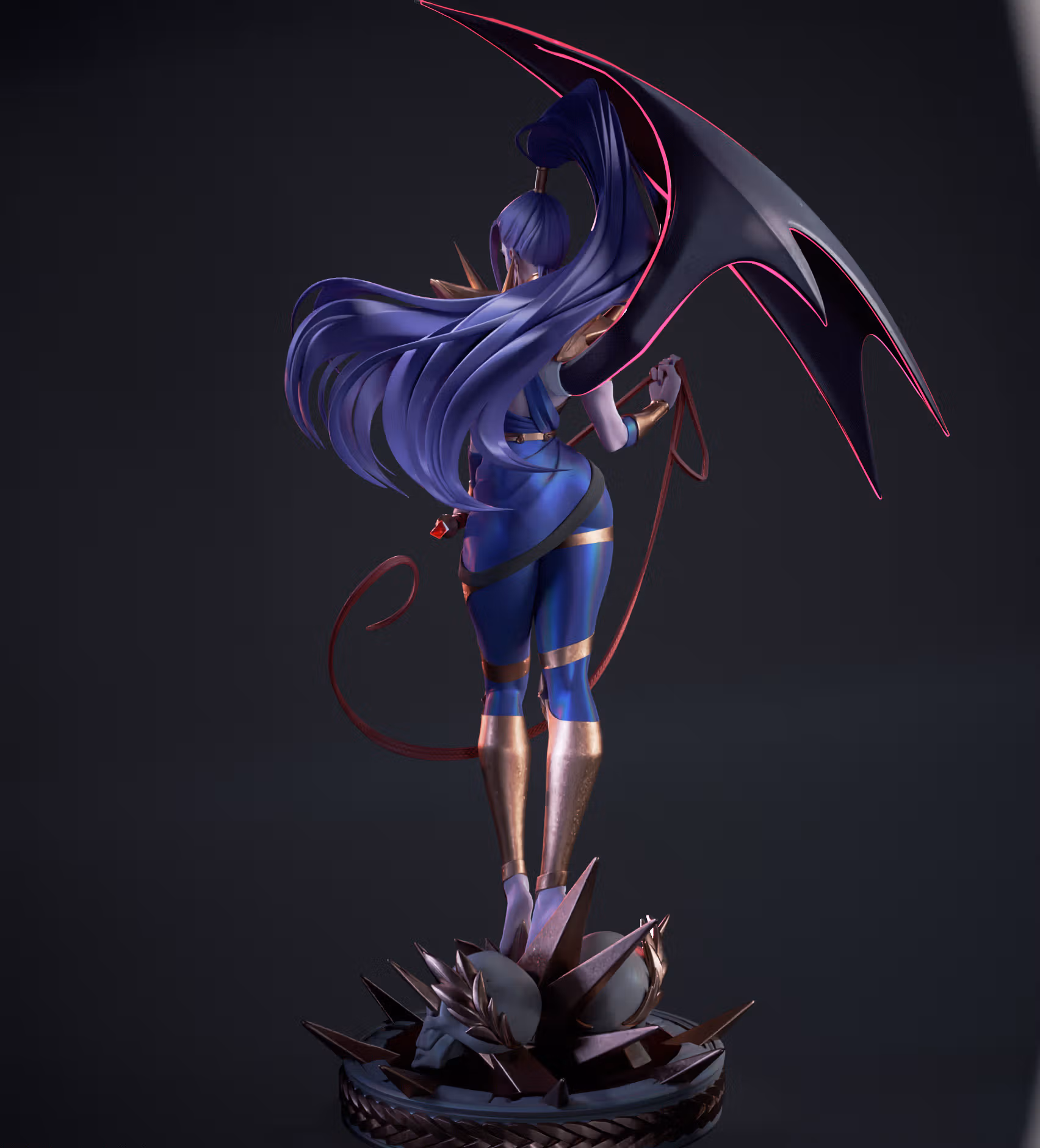 Megaera Statue | Hades Fan Art by Bulkamancer SFW 3d printed statue,3d printed,Megaera Statue,3d printed figure,Hades statue