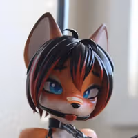 Estatua Kayla Fox Slave | Original Fan art por Kayla Fox NSFW 3d printed statue,3d printed,nsfw statue,furry statue,3d printed figure