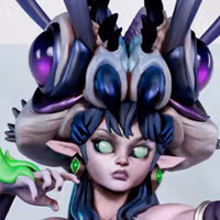 Antara Hive Queen Miniature | DnD Fan Art by Gaz Minis SFW,NSFW 3d printed,miniature,dnd miniature,Antara Hive Queen,3d printed miniature,nsfw miniature
