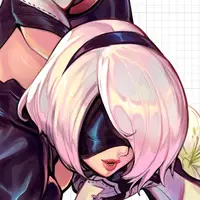 2B NieR Big Ass v1 Sticker | NieR: Automata Vinyl Sticker SFW 2B sticker,sfw sticker,NieR: Automata stickers