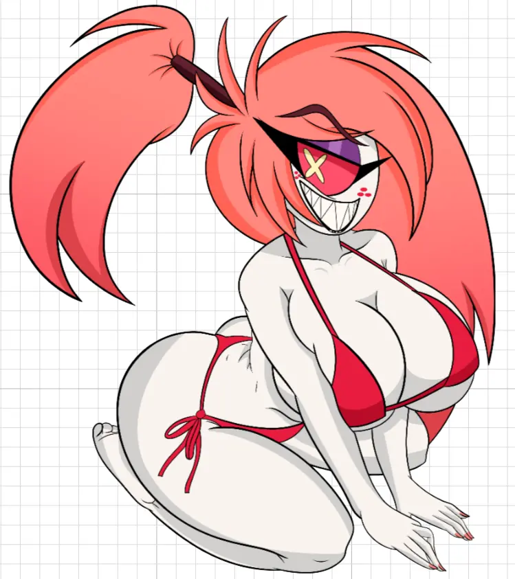 Pegatina Cherri Bomb | Hazbin Hotel Pegatina de vinilo SFW,NSFW Hazbin Hotel sticker,nsfw sticker,Cherri Bomb stickers