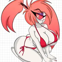 Pegatina Cherri Bomb | Hazbin Hotel Pegatina de vinilo SFW,NSFW Hazbin Hotel sticker,nsfw sticker,Cherri Bomb stickers
