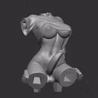 Adult Misty Statue | Pokemon Fan Art by Officer Rhu SFW,NSFW,Futa 3d printed statue,3d printed,nsfw statue,futa statue,Misty Statue,Pokemon Statue,futa figurines,futanari figurines,futanari statue