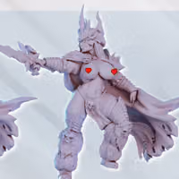 Lich Queen Miniature | DnD Fan Art by Gaz Minis SFW,NSFW 3d printed,miniature,dnd miniature,Lich Queen,3d printed miniature,nsfw miniature