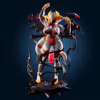 Statue Giratina Muscle Mommy | Pokemon Fan art par Officer Rhu SFW,NSFW,Futa 3d printed,Giratina statue,futa statue,pokemon statue,furry statue,nsfw statue,futa figurines,futanari figurines,futanari statue