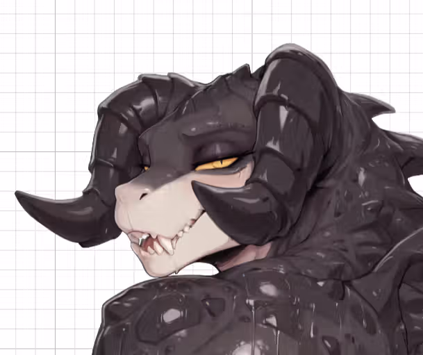 Deathclaw Big Ass Furry Girl Sticker | Fallout Vinyl Sticker NSFW stickers,Deathclaw sticker,Fallout sticker,furry sticker,nsfw sticker
