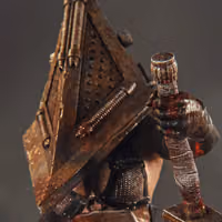 Pyramid Head Statue | Silent Hill Fan Art by Abe3D SFW,NSFW 3d printed statue,Pyramid Head Statue,Silent Hill statue,3d printed figure,3d printed,nsfw statue