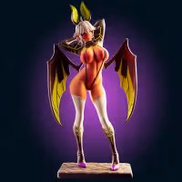 Zest Demon Statue | Shinmai Maou no Testament Fan Art by Officer Rhu SFW,NSFW,Futa 3d printed,Zest Demon statue,futa statue,Shinmai Maou no Testament statue,furry statue,nsfw statue,futa figurines,futanari figurines,futanari statue