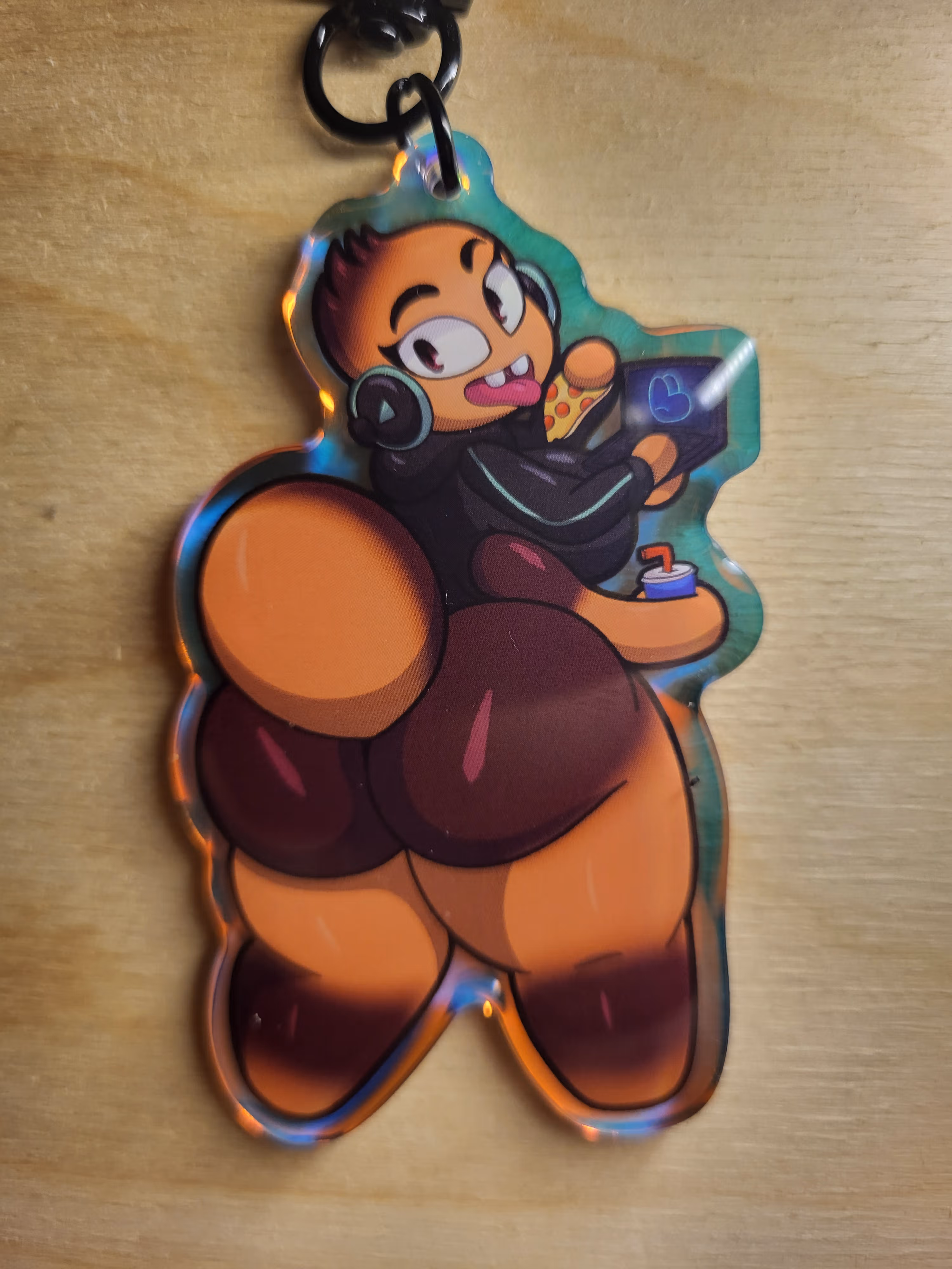 Ms. Tarantula Keychain | The Dad Guys Acrylic Keychain SFW The Dad Guys,Ms. Tarantula Keychain,furry keychain,sfw keychain