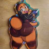 Ms. Tarantula Keychain | The Dad Guys Acrylic Keychain SFW The Dad Guys,Ms. Tarantula Keychain,furry keychain,sfw keychain