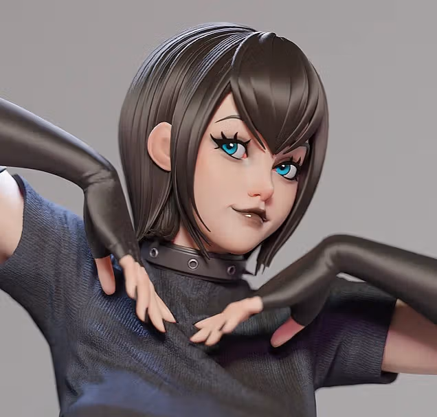 Mavis Dracula Statue | Hotel Transylvania Fanart von E.S Monster SFW,NSFW 3d printed,3d printed statue,Mavis Dracula Statue ,nsfw statue,Hotel Transylvania statue 