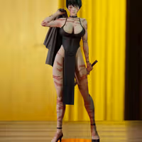 Maki Zenin Statue | Jujutsu Kaisen Fan Art by Momoji3d SFW,NSFW 3d printed,3d printed statue,nsfw statue,Maki Zenin statue,Jujutsu Kaisen statue