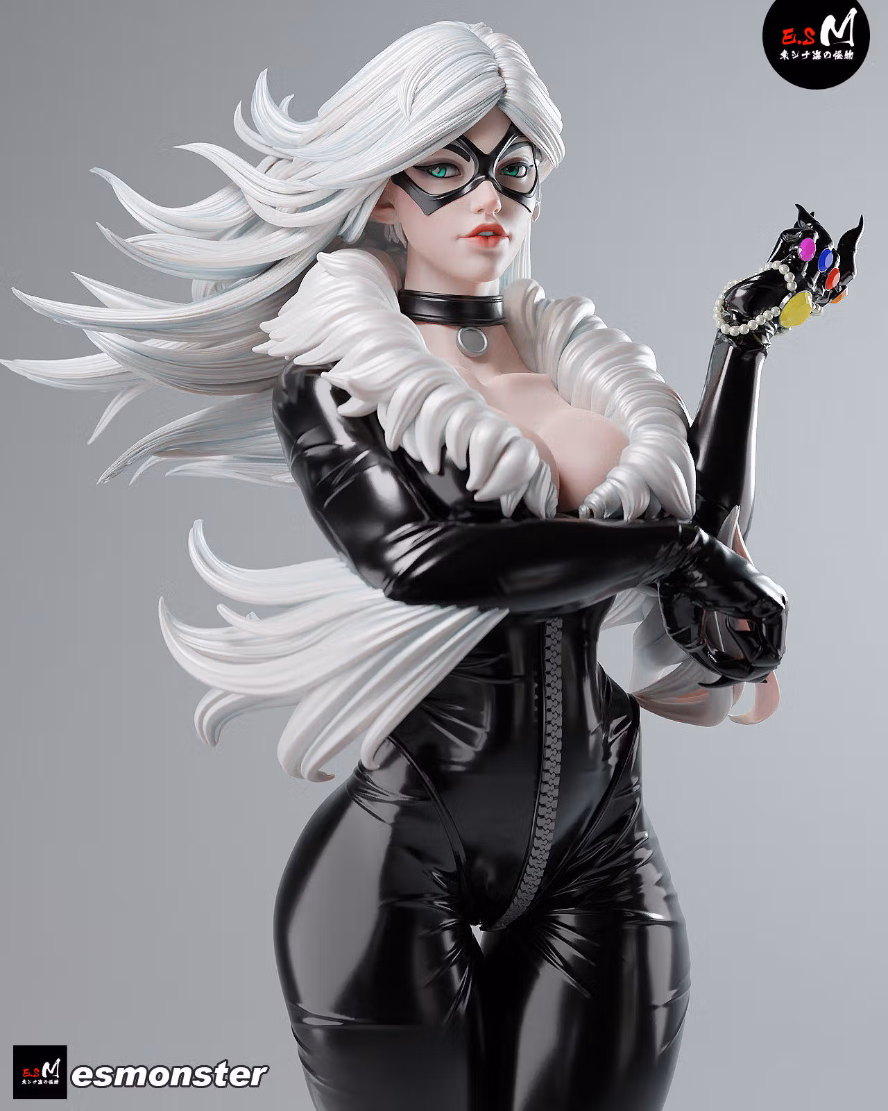 Felicia Hardy Statue | Marvel Fan Art by E.S Monster SFW 3d printed statue,3d printed,3d printed figure,Felicia Hardy statue,Marvel statue 