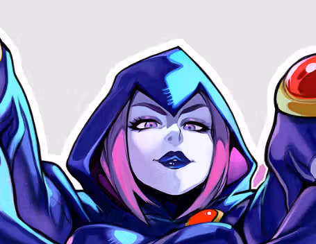 Raven Sticker | Teen Titans Vinyl Sticker SFW sticker,Raven sticker,Teen titans sticker