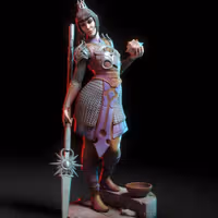Shadowheart Statue | Baldur's Gate 3 Fan Art by TorridaMinis SFW,NSFW,Futa 3d printed,3d printed statue,nsfw statue,3d printed figure,Baldur's Gate Statue,Shadowheart Statue,futa figurines,futanari figurines,futanari statue,futa statue