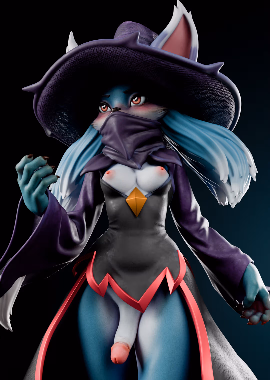 Katress Furry Statue | Palworld Fanart von Anyonensfw SFW,NSFW,Futa 3d printed statue,3d printed,nsfw statue,3d printed figure,Palworld statue,Katress statue,furry statue,futa statue,futa figurines,futanari figurines,futanari statue