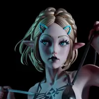 Princess Zelda Statue | The Legend of Zelda Fan Art by E.S Monster SFW,NSFW 3d printed statue,3d printed,nsfw statue,3d printed figure,Princess Zelda Statue,The Legend of Zelda statue