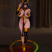 Sekhmet of Death Statue | Last Origin Fanart von Momoji3d SFW,NSFW 3d printed statue,3d printed,nsfw statue,Sekhmet of Death statue,Last Origin statue