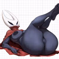 Hornet Big Ass Sticker | Hollow Knight Vinyl Sticker NSFW nsfw sticker,stickers,Hornet sticker,Hollow Knight sticker