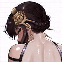 Yor Forger Back Sticker | Spy x Family Vinyl Sticker SFW,NSFW sfw sticker,Yor Forger sticker,nsfw sticker,Spy x Family stickers,anime girl sticker