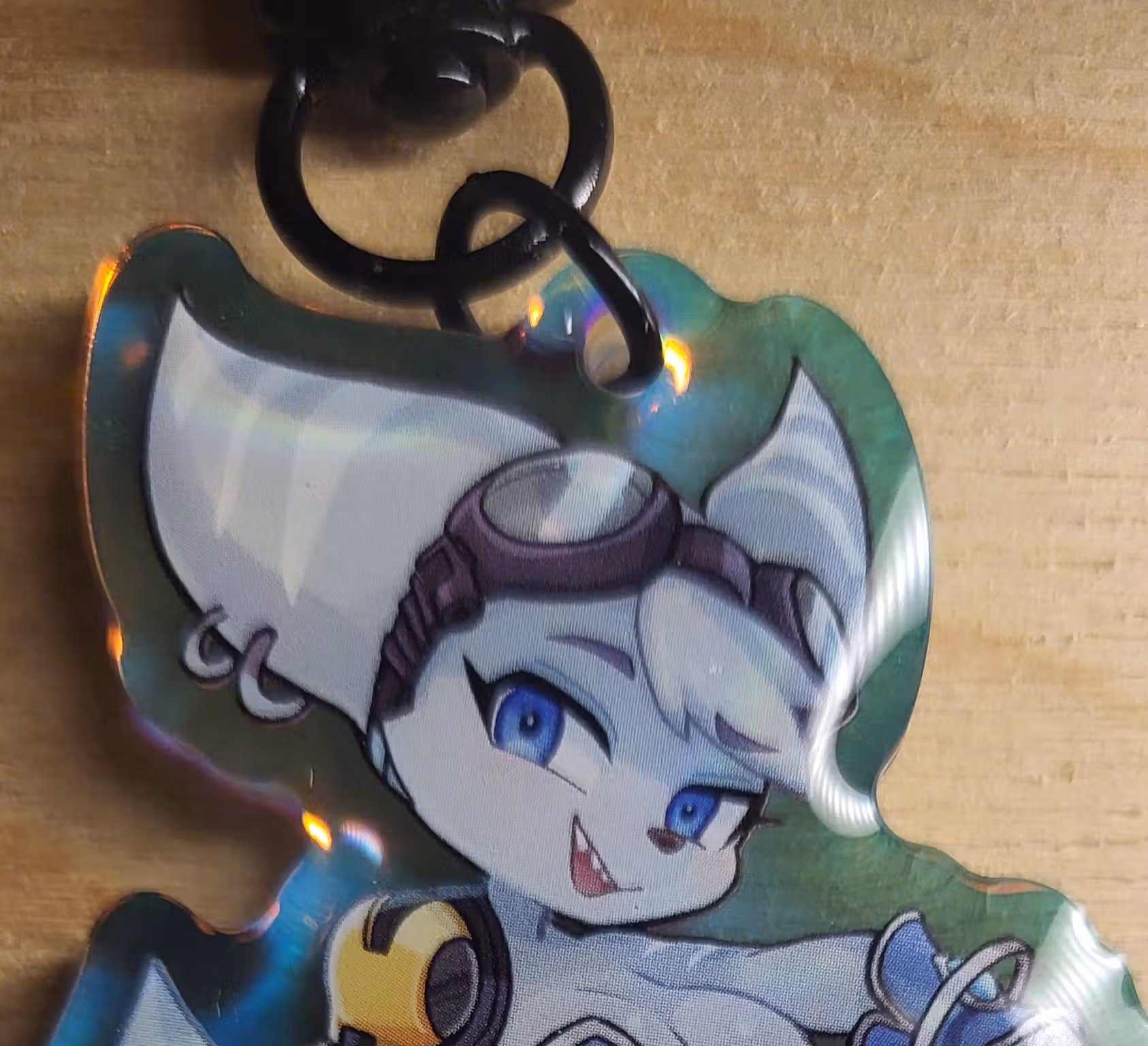 Rivet Keychain | Ratchet And Clank Acrylic Keychain SFW Ratchet And Clank,Rivet Keychain,furry keychain,sfw keychain