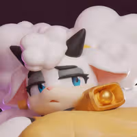 Estatua Lanolin | Sonic the Hedgehog Fan art por ChunkerBuns SFW,NSFW 3d printed statue,3d printed,nsfw statue,3d printed figure,furry statue,Lanolin Statue,Sonic the Hedgehog Statue