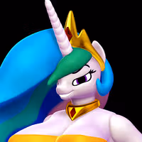 Statua Princess Celestia | My Little Pony Fan art di Nonotoys SFW,NSFW 3d printed statue,3d printed,3d printed figure,nsfw statue,My Little Pony statue,Princess Celestia statue,furry statue