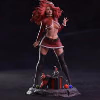 Statua Madelyne Pryor | X-Men97 Fan art di Abe3D SFW,NSFW 3d printed statue,nsfw statue,marvel statue,madelyne pryor statue,xmen97 statue,3d printed figure