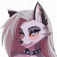 Loona v14 Sticker | Helluva Boss Vinyl Sticker NSFW loona nsfw,loona sticker,furry sticker,SFW stickers,Helluva Boss,NSFW stickers