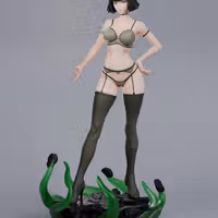Estatua Fubuki | One-Punch Man Fan art por Abe3D SFW,NSFW 3d printed statue,Fubuki Statue,One-Punch Man statue,3d printed figure,3d printed,nsfw statue