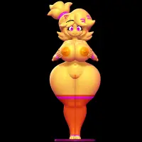 Chiku Statue | Five Nights at Freddy's Fan Art by Nonotoys SFW,NSFW 3d printed statue,3d printed,nsfw statue,furry statue,3d printed figure,Nights at Freddy's statue,Chiku statue