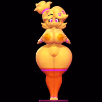Chiku Statue | Five Nights at Freddy's Fanart von Nonotoys SFW,NSFW 3d printed statue,3d printed,nsfw statue,furry statue,3d printed figure,Nights at Freddy's statue,Chiku statue