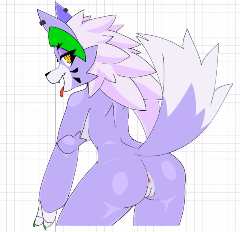 Roxanne v13 Sticker | Five Nights at Freddy's Vinyl Sticker NSFW roxanne sticker,nsfw sticker,stickers,Nights at Freddy's,furry sticker