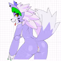 Roxanne v13 Sticker | Five Nights at Freddy's Vinyl Sticker NSFW roxanne sticker,nsfw sticker,stickers,Nights at Freddy's,furry sticker