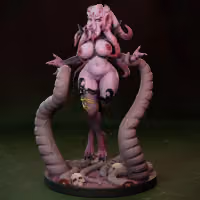 Mother of Mindflayers Statue | Baldur's Gate 3 Fanart von Jigglystix SFW,NSFW,Futa 3d printed statue,3d printed,nsfw statue,3d printed figure,futa statue,Mother of Mindflayers Statue,Baldur's Gate 3 Statue,futa figurines,futanari figurines,futanari statue
