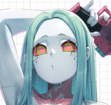 Rebecca Standing Sticker | Cyberpunk Edgerunners Vinyl Sticker NSFW,Futa nsfw sticker,stickers,Rebecca Standing sticker,Cyberpunk sticker,futa sticker