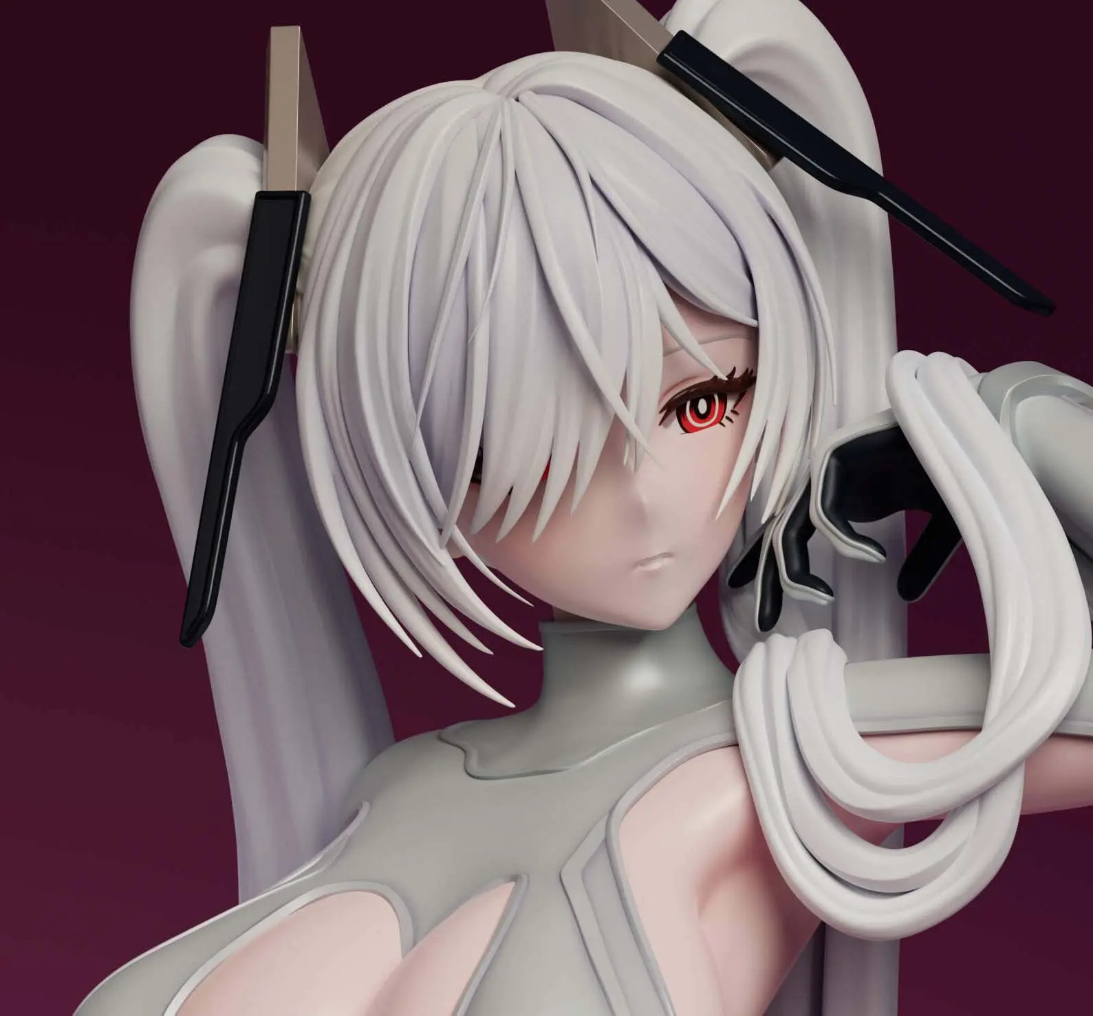 Cinderella Statue | NIKKE Fanart von Abe3D SFW,NSFW 3d printed statue,Cinderella Statue,NIKKE statue,3d printed figure,3d printed,nsfw statue