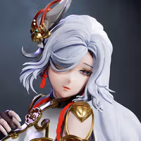 Estatua Shenhe | Genshin Impact Fan art por CW Studios SFW,NSFW 3d printed statue,Shenhe statue,3d printed,Genshin Impact Statue,3d printed figure,nsfw statue