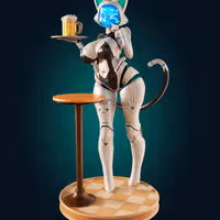 Neko-Bot Girl Furry Statue | Monster Girl Fanart von Officer Rhu SFW,NSFW,Futa 3d printed statue,3d printed,3d printed figure,Neko-Bot Girl Statue,Monster Girl Statue,nsfw statue,furry statue,futa statue,futa figurines,futanari figurines,futanari statue