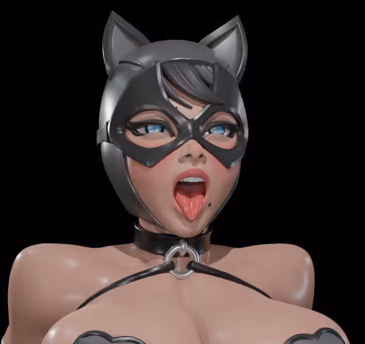 Catwoman,Frankie Foster,2B Statue | DC Fan Art by Digital Dark SFW,NSFW,Futa 3d printed statue,3d printed,nsfw statue,3d printed figure,futa statue,Catwoman Statue,2B Statue,Frankie Foster Statue,dc Statue,futa figurines,futanari figurines,futanari statue