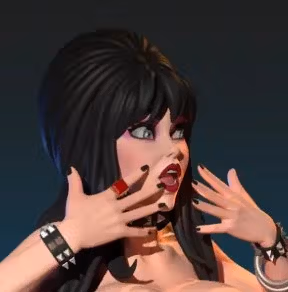 Elvira Statue | Mistress of the Dark Fan Art by Texelion SFW,NSFW 3d printed statue,3d printed,nsfw statue,3d printed figure,Elvira Statue,Mistress of the Dark Statue