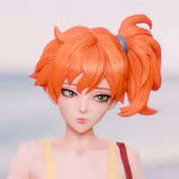 Statue Misty | Pokemon Fan art par Momoji3d SFW,NSFW 3d printed statue,3d printed,nsfw statue,pokemon statue,Misty statue