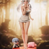 Frieren Statue | Frieren: Beyond Journey's End Fan Art by PEACHFIGURE SFW,NSFW 3d printed,3d printed statue,Frieren Statue,Frieren: Beyond Journey's End statue,nsfw statue