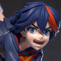Ryuko Matoi Statue | Kill la Kill Fan Art by Azerama SFW,NSFW 3d printed,3d printed statue,nsfw statue,Ryuko Matoi statue,Kill la Kill statue